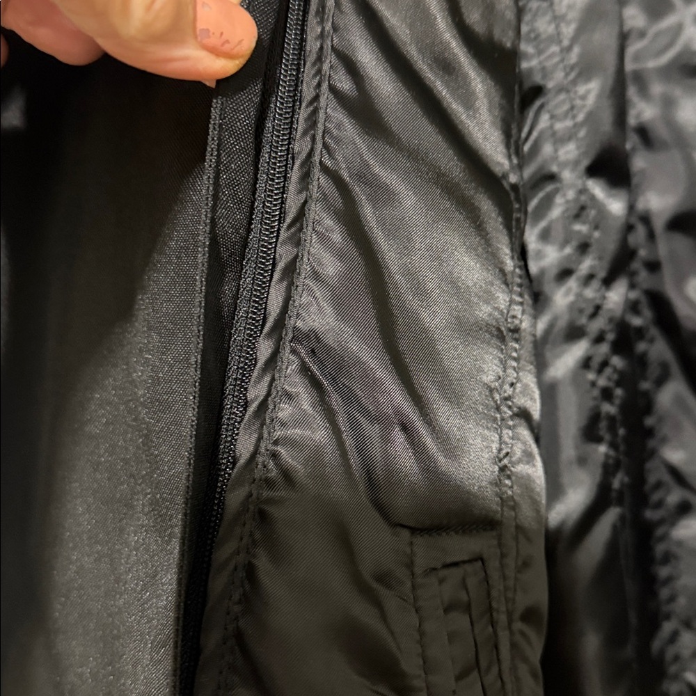 Joseph Abboud Black Polyester Double Breasted Lin… - image 6